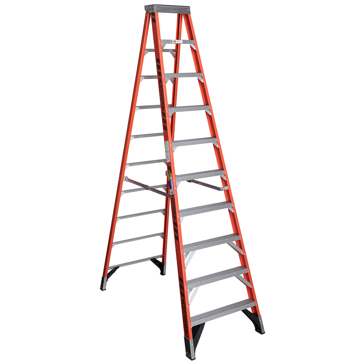 Werner 7410 10FT fiberglass step ladder